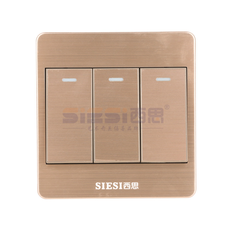 10A三位单控开关