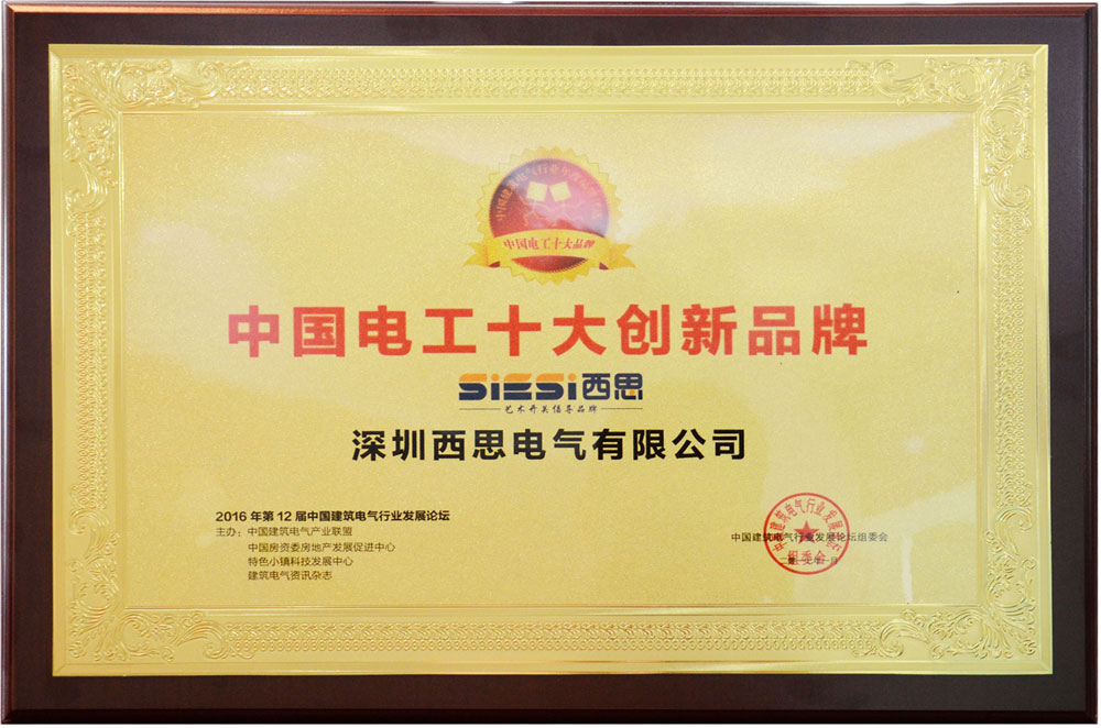 电工十大创新品牌